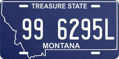 MT license plate 996295L