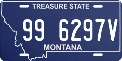 MT license plate 996297V