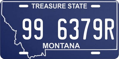 MT license plate 996379R