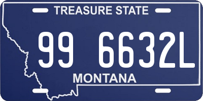 MT license plate 996632L