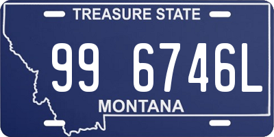 MT license plate 996746L