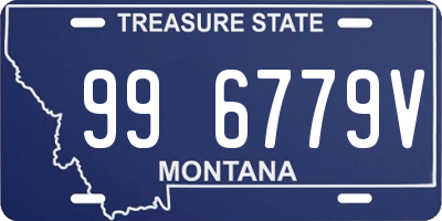 MT license plate 996779V