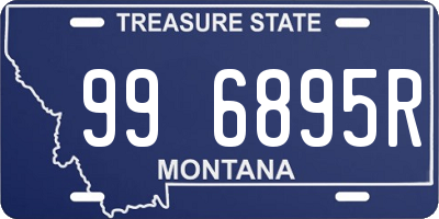 MT license plate 996895R