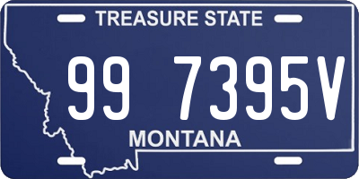 MT license plate 997395V