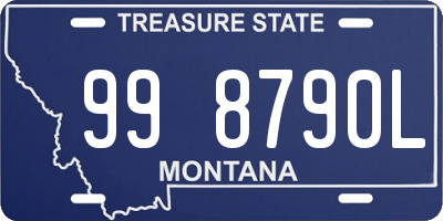 MT license plate 998790L