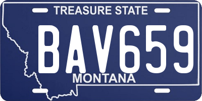 MT license plate BAV659