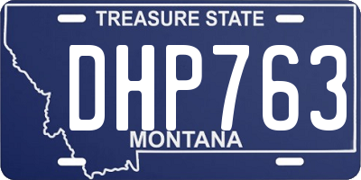 MT license plate DHP763