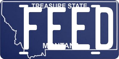 MT license plate FEED