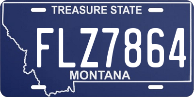 MT license plate FLZ7864