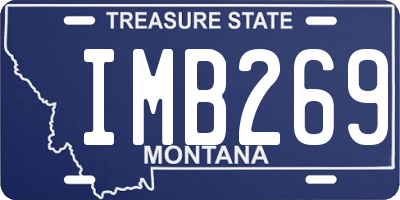 MT license plate IMB269