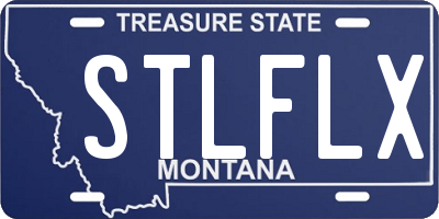 MT license plate STLFLX