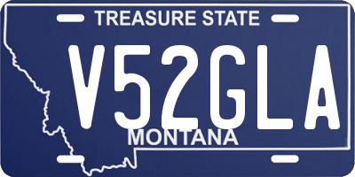 MT license plate V52GLA