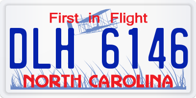 NC license plate DLH6146