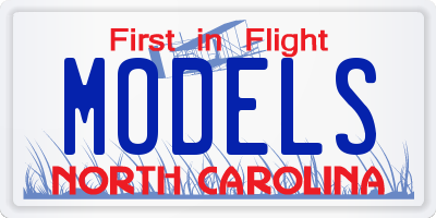 NC license plate MODELS