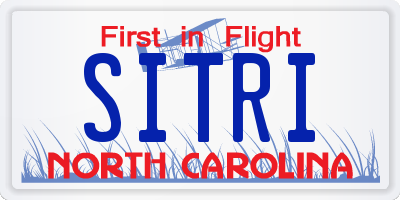 NC license plate SITRI