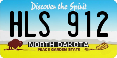 ND license plate HLS912