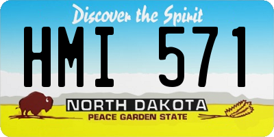 ND license plate HMI571