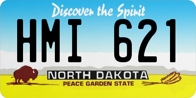 ND license plate HMI621