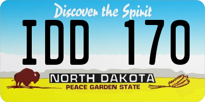 ND license plate IDD170