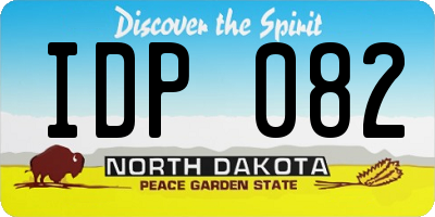 ND license plate IDP082