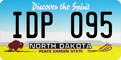 ND license plate IDP095