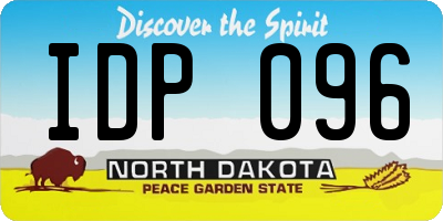 ND license plate IDP096