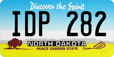 ND license plate IDP282