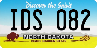 ND license plate IDS082