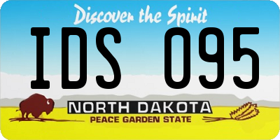 ND license plate IDS095