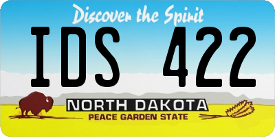ND license plate IDS422