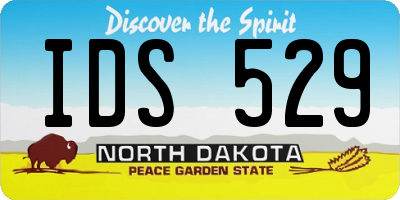 ND license plate IDS529