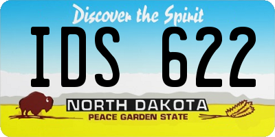 ND license plate IDS622