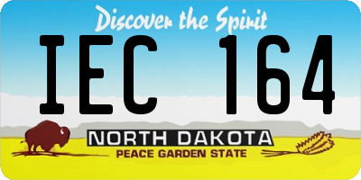 ND license plate IEC164