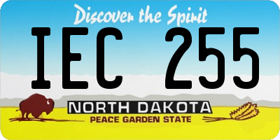 ND license plate IEC255