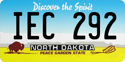 ND license plate IEC292
