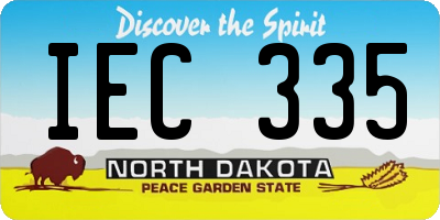 ND license plate IEC335