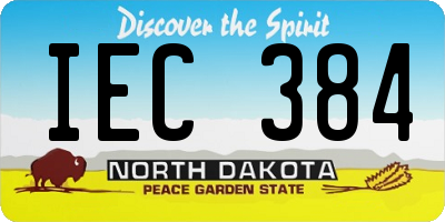 ND license plate IEC384