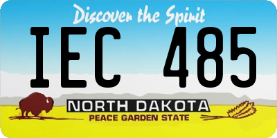 ND license plate IEC485