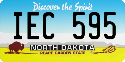 ND license plate IEC595