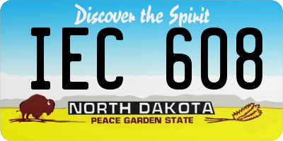 ND license plate IEC608