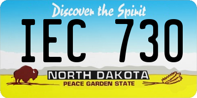 ND license plate IEC730