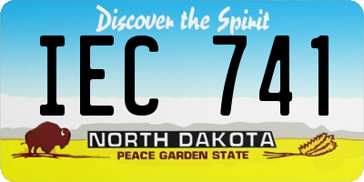 ND license plate IEC741