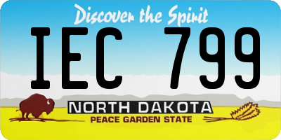 ND license plate IEC799