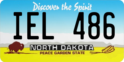 ND license plate IEL486