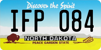 ND license plate IFP084