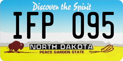 ND license plate IFP095