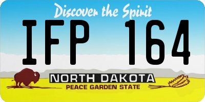 ND license plate IFP164