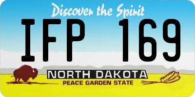 ND license plate IFP169