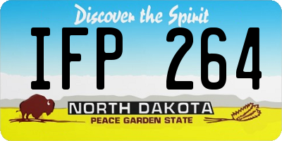 ND license plate IFP264