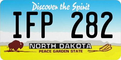 ND license plate IFP282